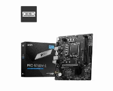 Tarjeta Madre Msi Pro B760m-e Socket Lga 1700, Lga 1700, 2 Ddr5-sdram, Sata Iii 4, 1x M.2, Micro Atx, 1x Hdmi, 4x Usb 2.0, 2x Usb 3.2 Gen 1